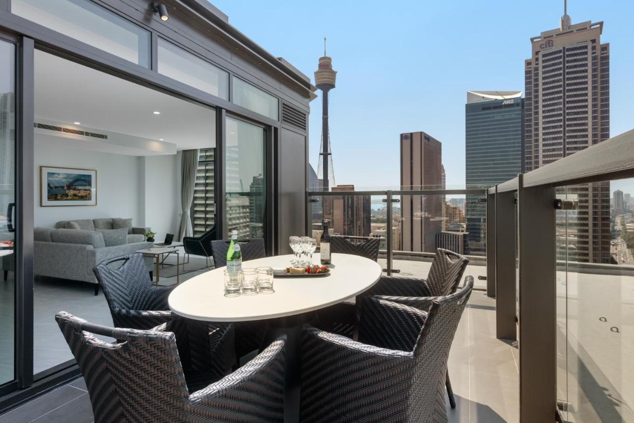 Meriton Suites Sussex Street, Sydney Buitenkant foto